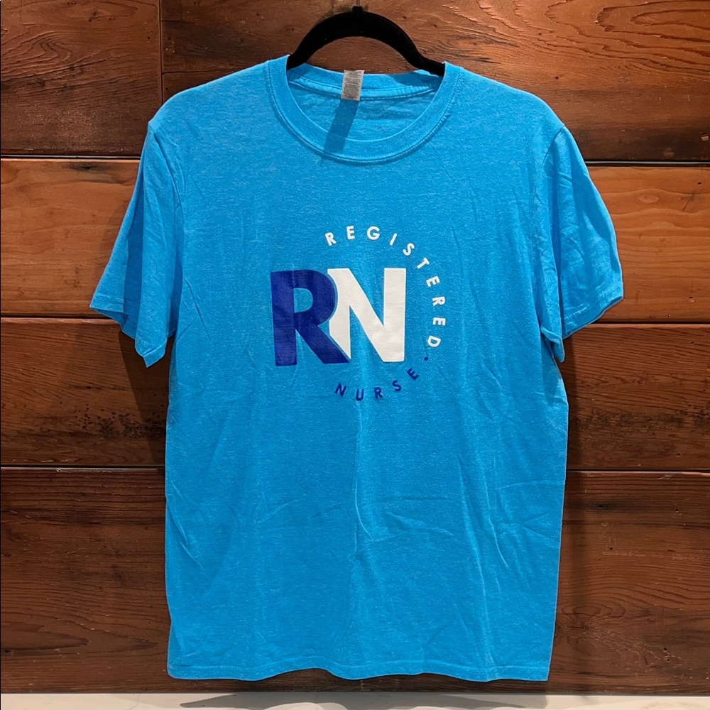 🔥‼️Blue RN Graphic Tee‼️🔥